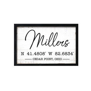 Add a Personal Touch to Your Family Home Décor with LifeSong Milestones Custom Framed Shadow Box - Millers - LifeSong Milestones