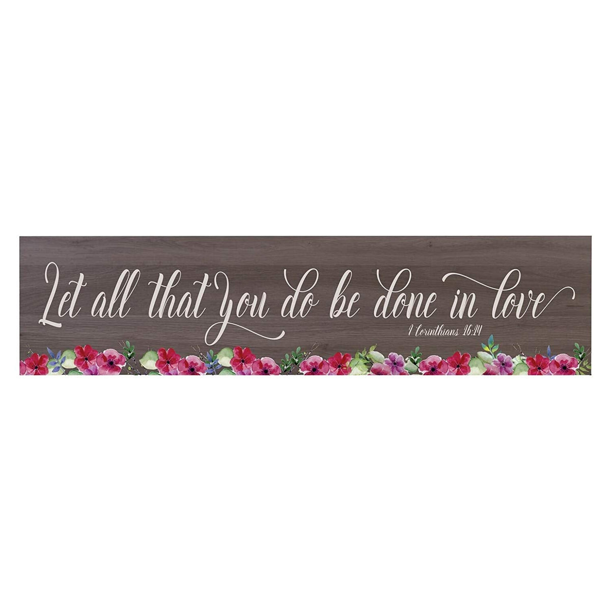 Amazing Grace Oak Sign Wall Art - LifeSong Milestones