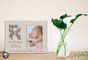 Baby Birth Announcement Photo Frame For Boys and Girls And Though - LifeSong Milestones