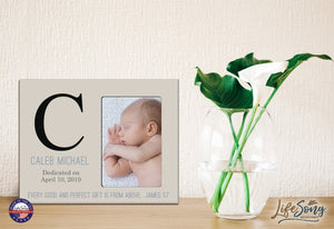 Baby Birth Announcement Photo Frame For Boys and Girls Every Good - LifeSong Milestones