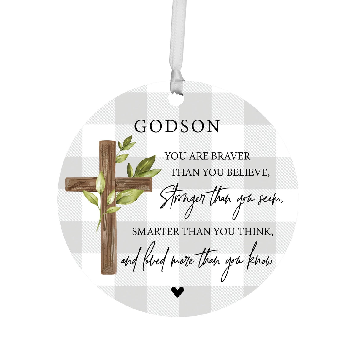 Lifesong Milestones Baptism Hanging Ornament