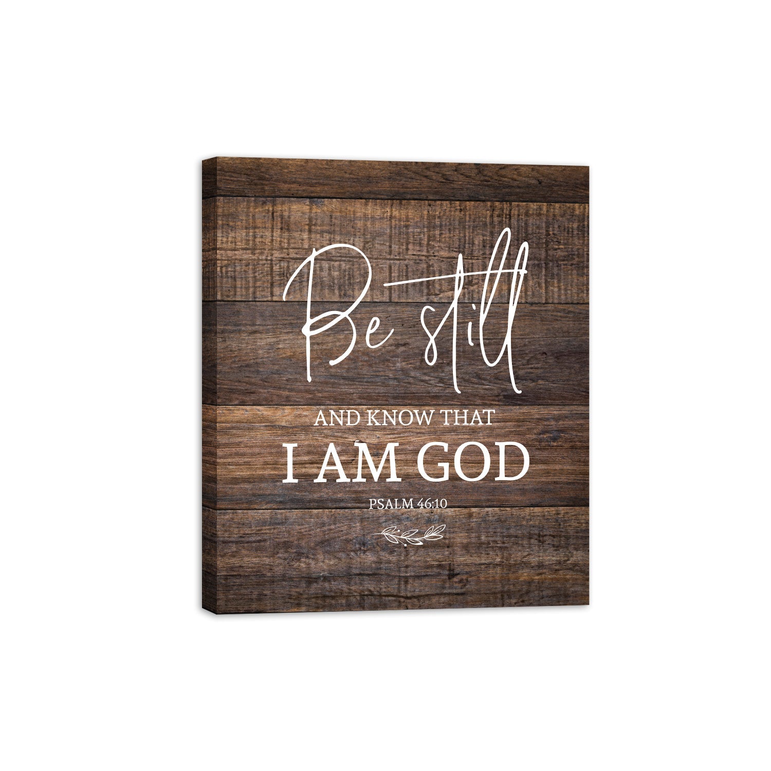 Be Still and Know That I Am God Canvas Wall Art Framed Modern Wall Decor Decorative Accents For Walls Ready to Hang for Home Living Room Bedroom Entryway Kitchen Size 12” X 15” - LifeSong Milestones