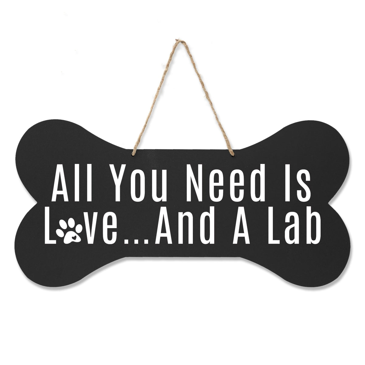 Bone Sign - All You Need Is Love And A Lab - LifeSong Milestones