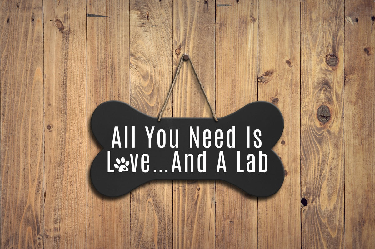 Bone Sign - All You Need Is Love And A Lab - LifeSong Milestones