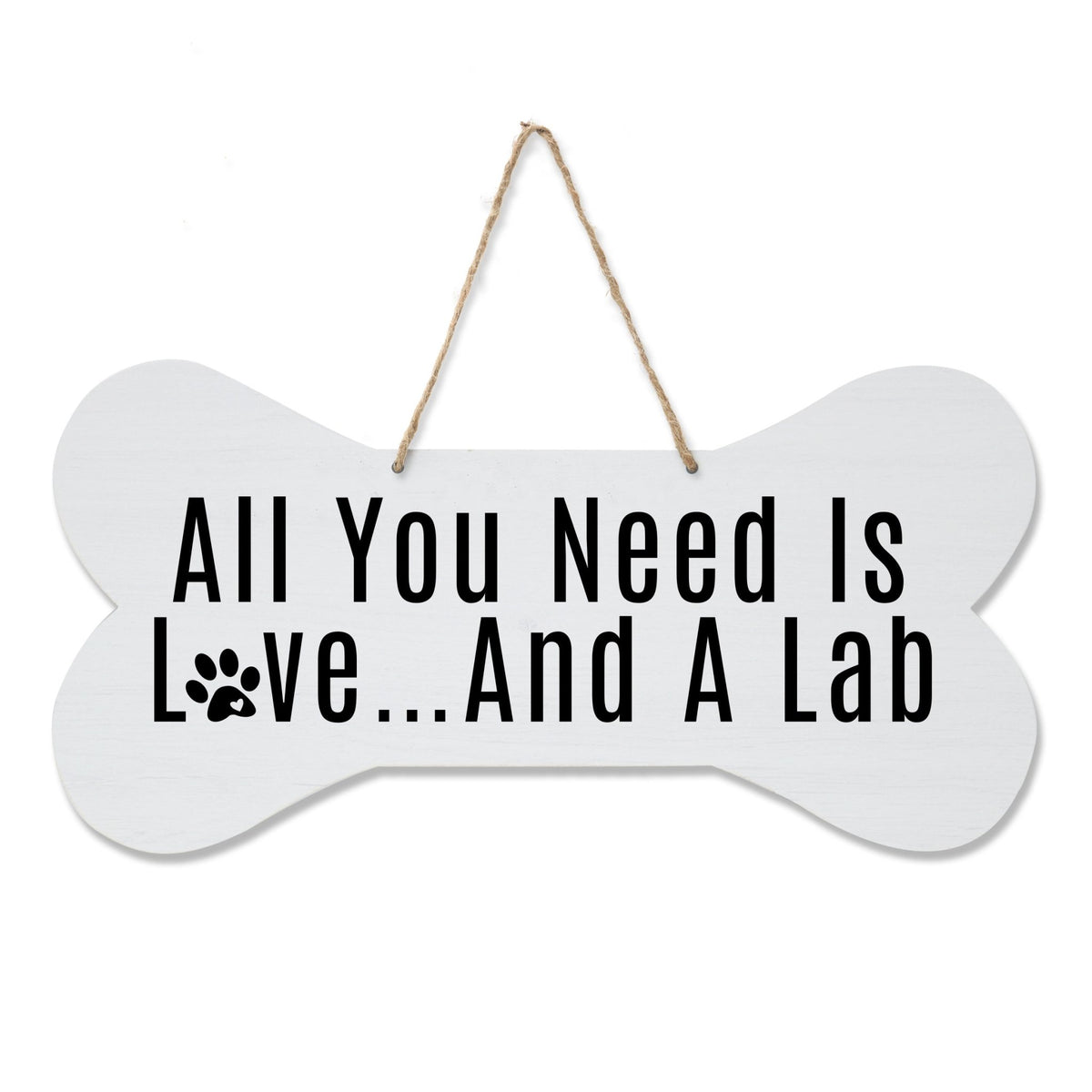 Bone Sign - All You Need Is Love And A Lab - LifeSong Milestones
