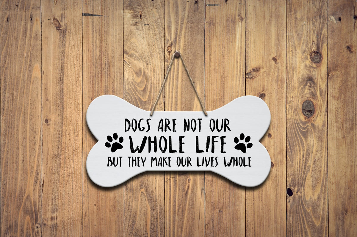 Bone Sign - Dogs Are Not Our Whole Life - LifeSong Milestones