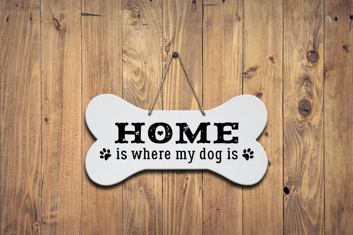 Bone Sign - Home Is Where My Dog Is - LifeSong Milestones