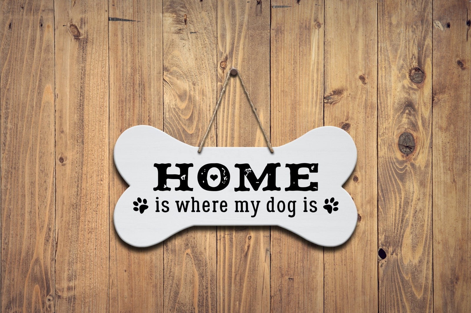 Bone Sign - Home Is Where My Dog Is - LifeSong Milestones