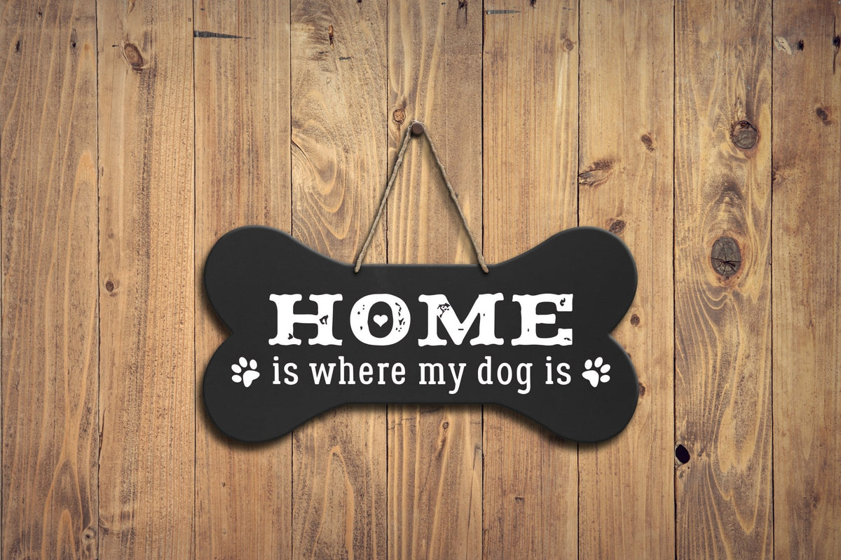 Bone Sign - Home Is Where My Dog Is - LifeSong Milestones