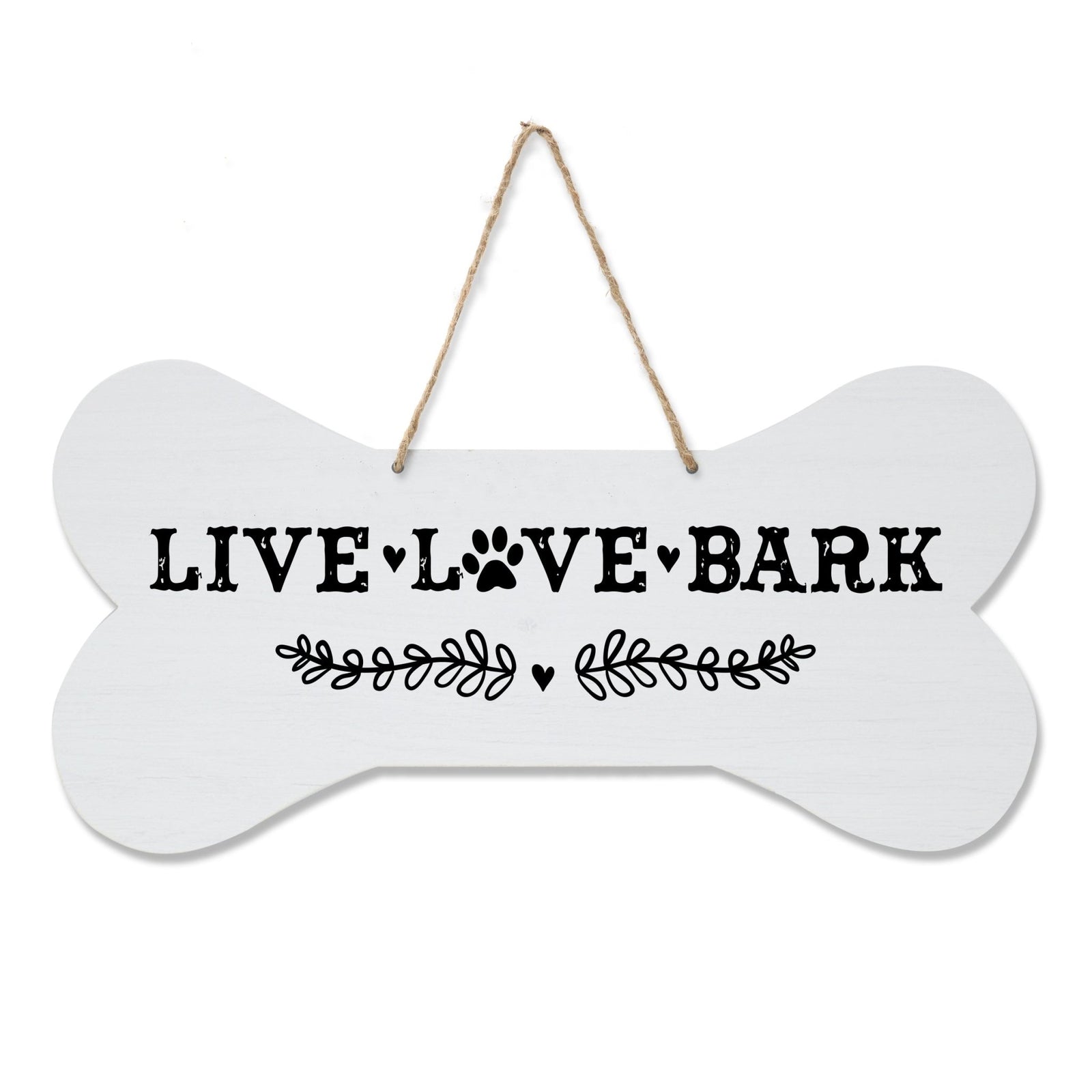 Bone Sign - Live Love Bark - LifeSong Milestones