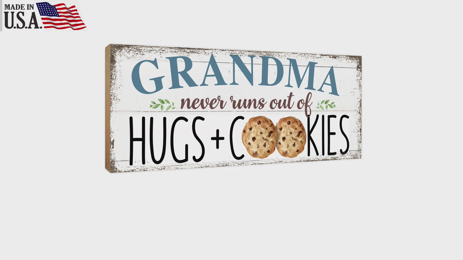 Elegant Home Decor Gift - Unique Shelf Decor and Tabletop Signs, Ideal Mother's Day Gift for Your Beloved Grandmother