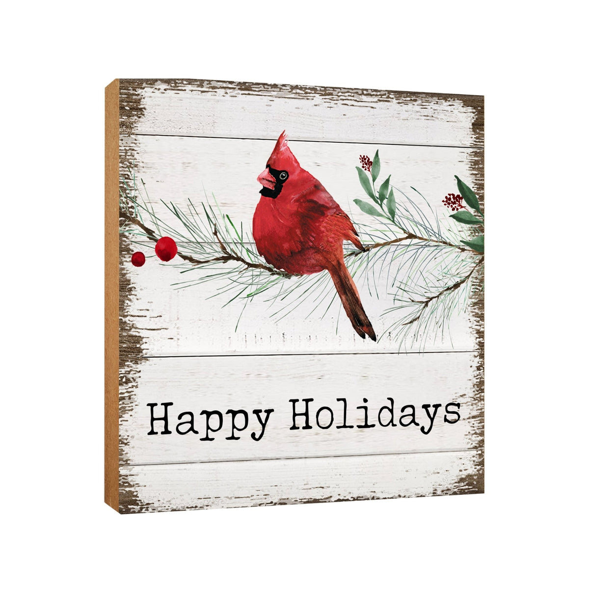 Cardinal Christmas Shelf Décor - LifeSong Milestones