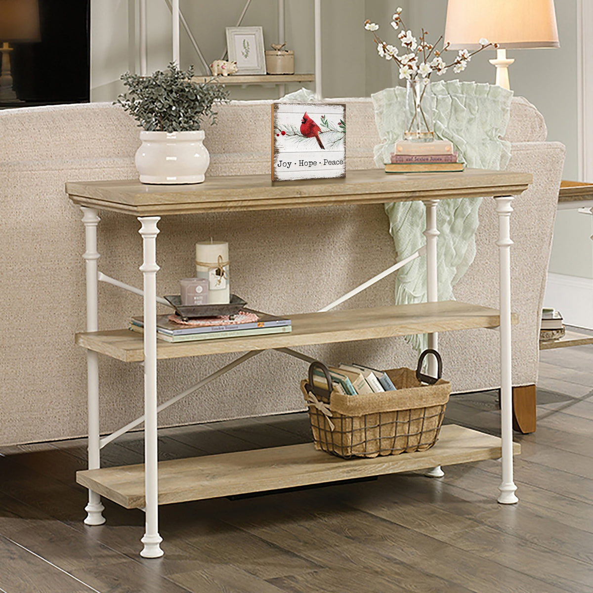 Cardinal Christmas Shelf Décor - LifeSong Milestones
