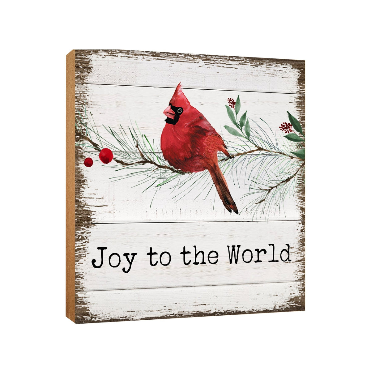 Cardinal Christmas Shelf Décor - LifeSong Milestones
