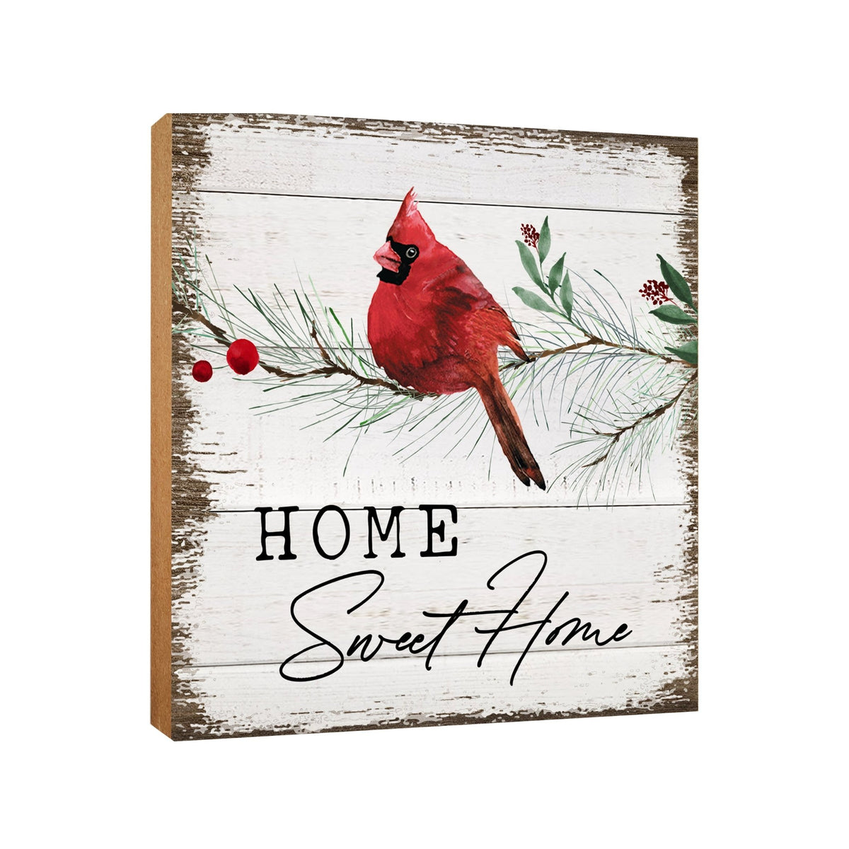 Cardinal Christmas Shelf Décor - LifeSong Milestones