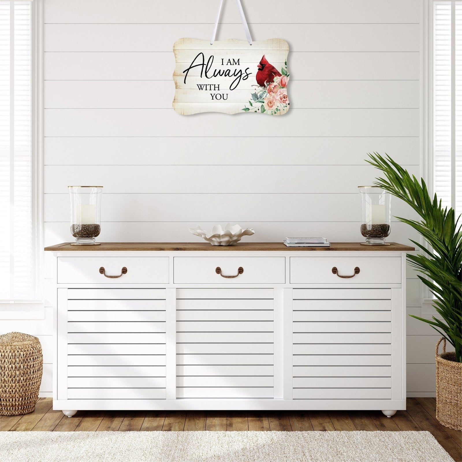Memorial gifts for the loss of a loved one, including this elegant wall hanging sign, designed to offer comfort and support during difficult times.