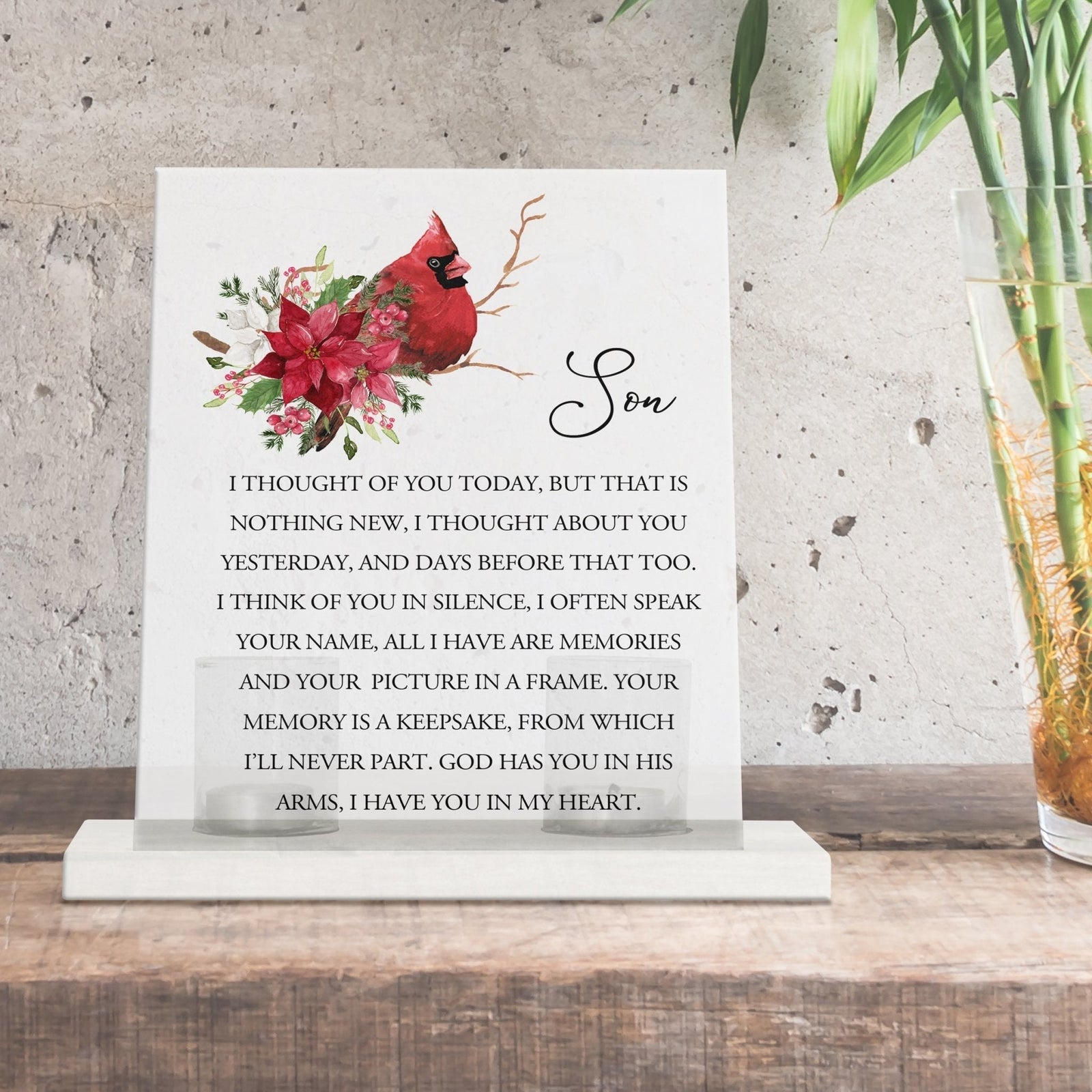 A unique and meaningful memorial gift for the loss of a loved one.