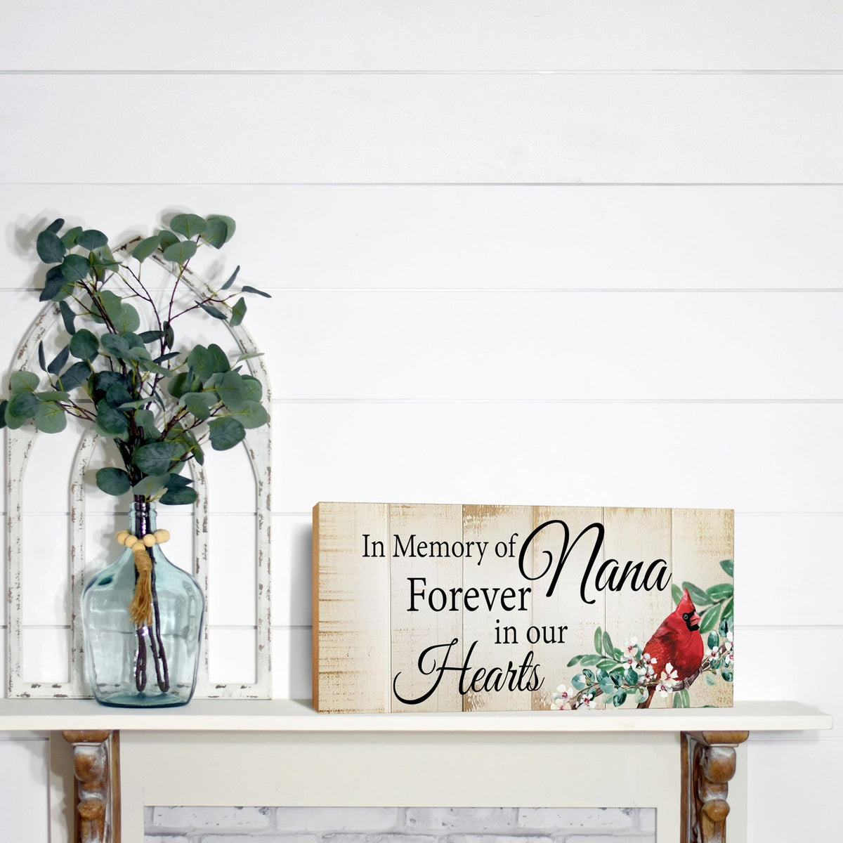 A cardinal-themed memorial gift for the loss of a loved one, symbolizing hope and remembrance.