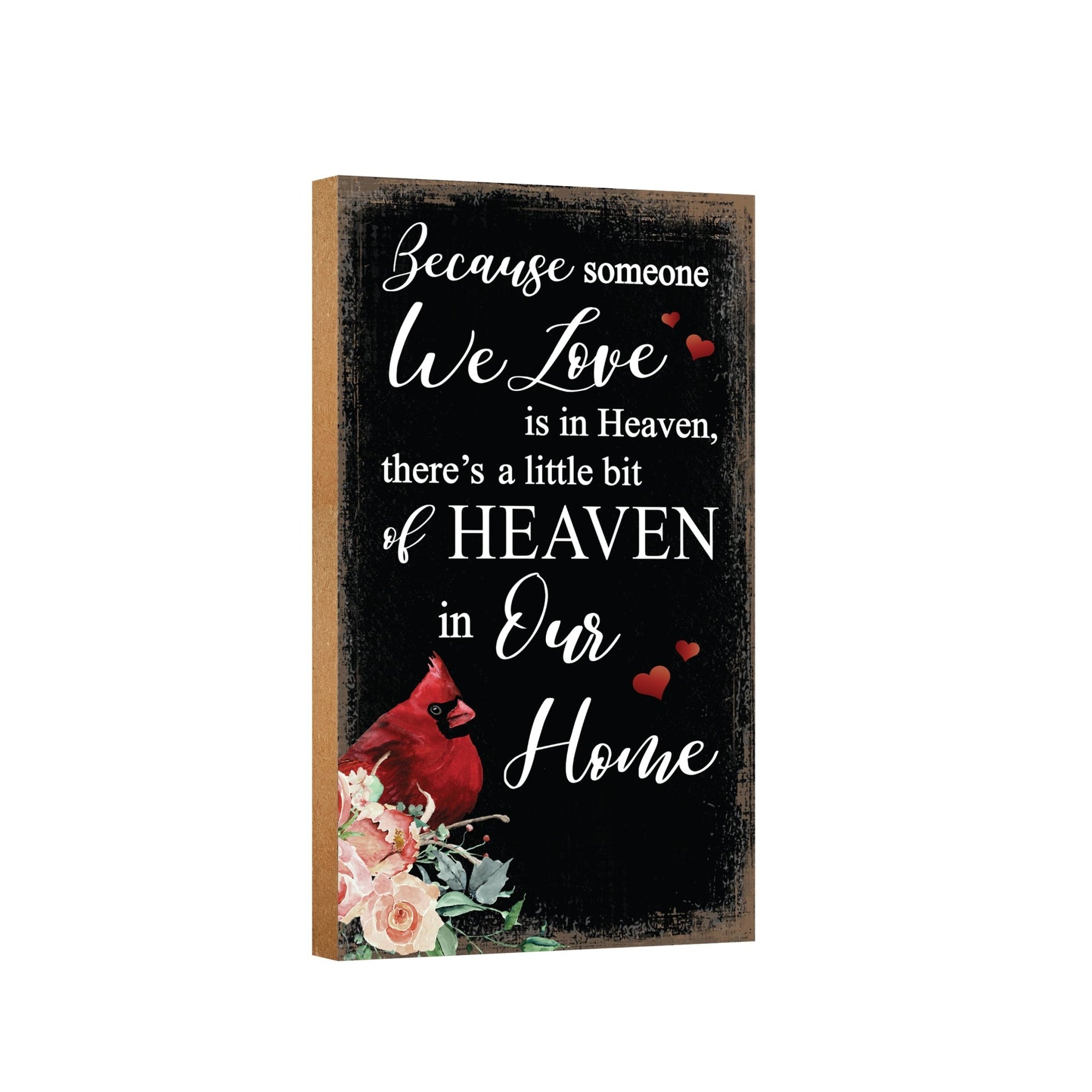 Cardinal Memorial Wall Plaque for Home Decorations - LifeSong Milestones