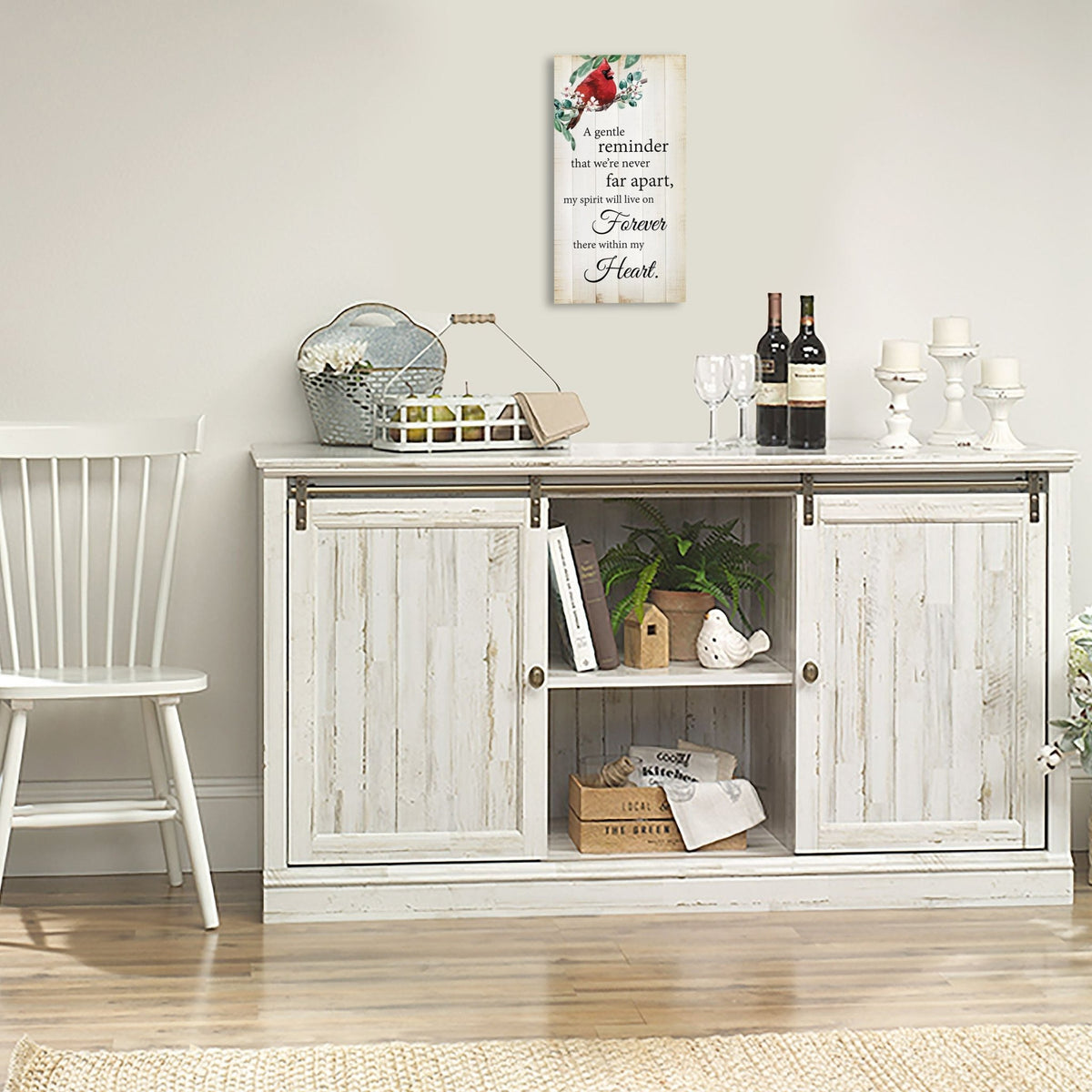 Cardinal Memorial Wall Plaque for Home Decorations - LifeSong Milestones