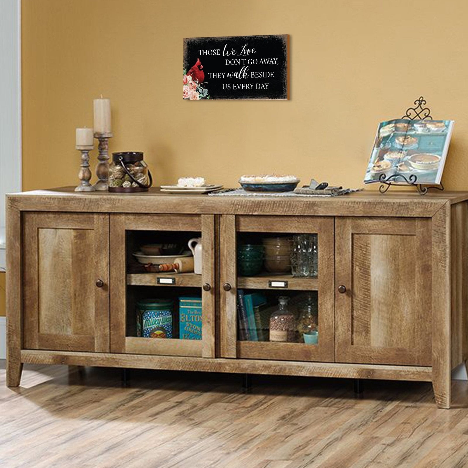 Cardinal Memorial Wall Plaque for Home Decorations - LifeSong Milestones