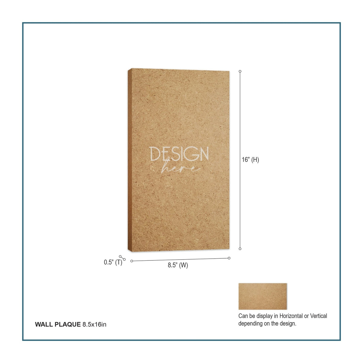 A comforting wooden memorial wall plaque