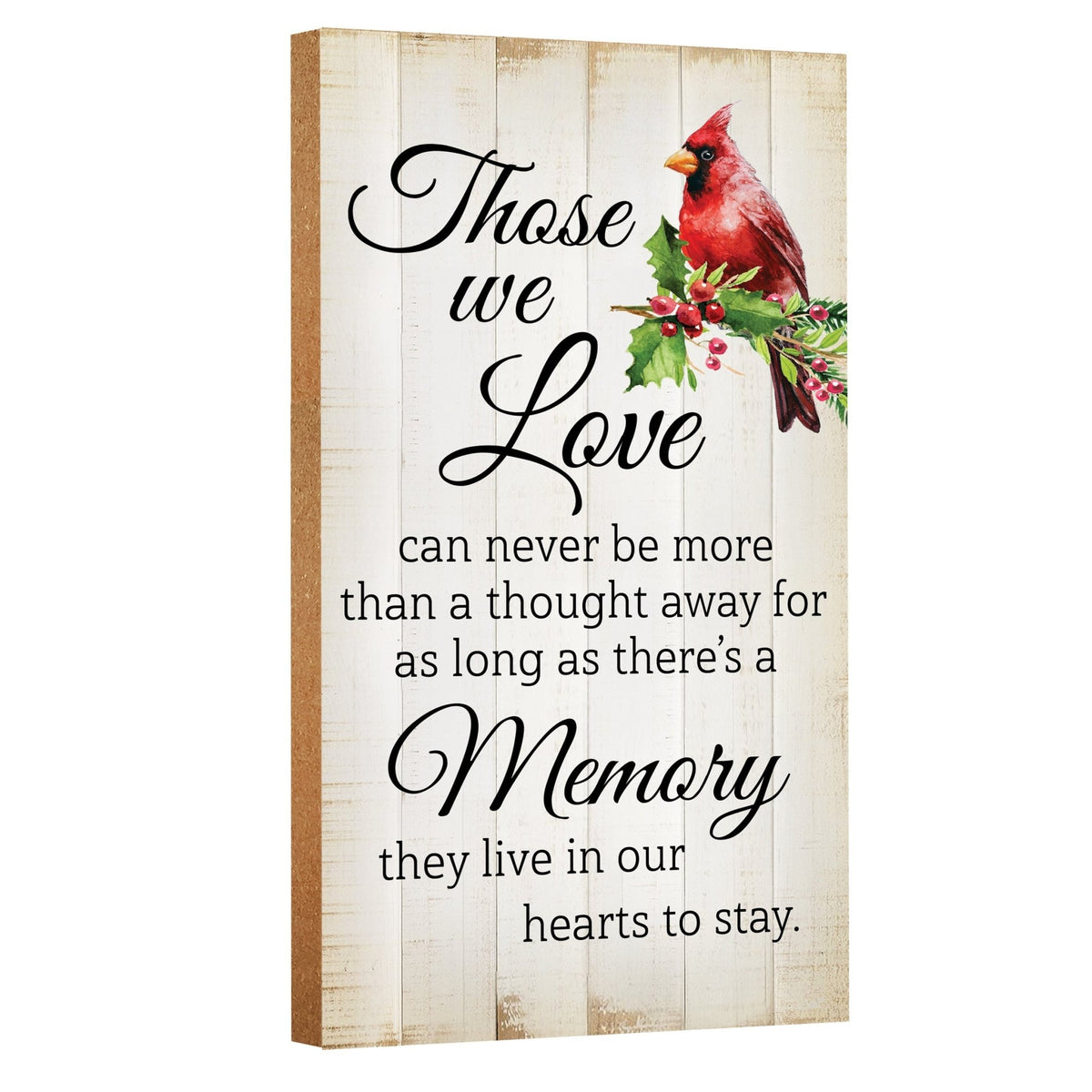 Cardinal-themed memorial decorations to keep the memory of your loved ones alive