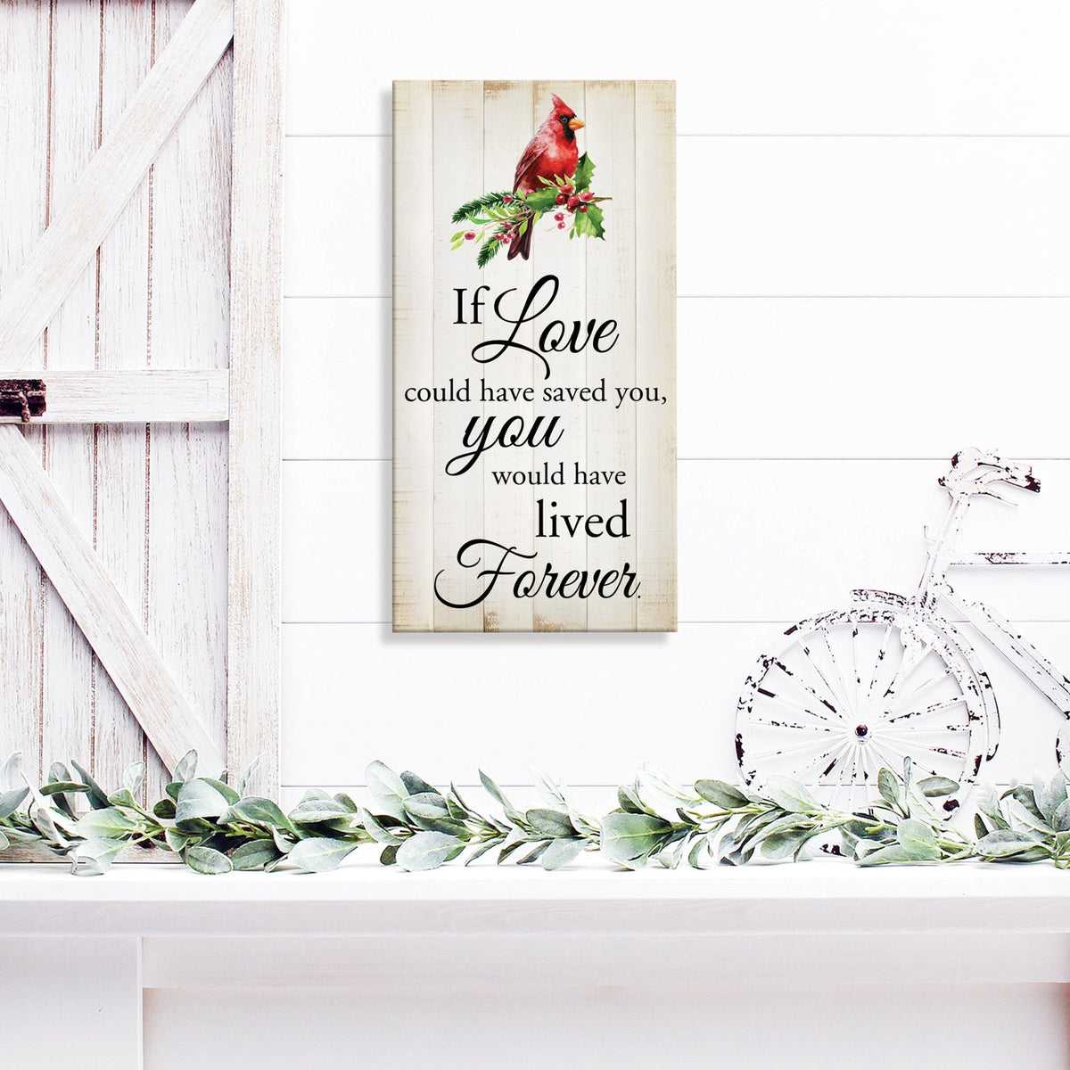 Beautiful cardinal memorial gifts for the loss of a loved one