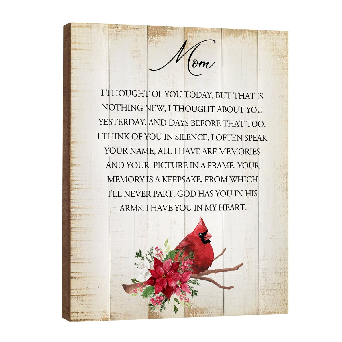 Cardinal-themed memorial decorations to keep the memory of your loved ones alive