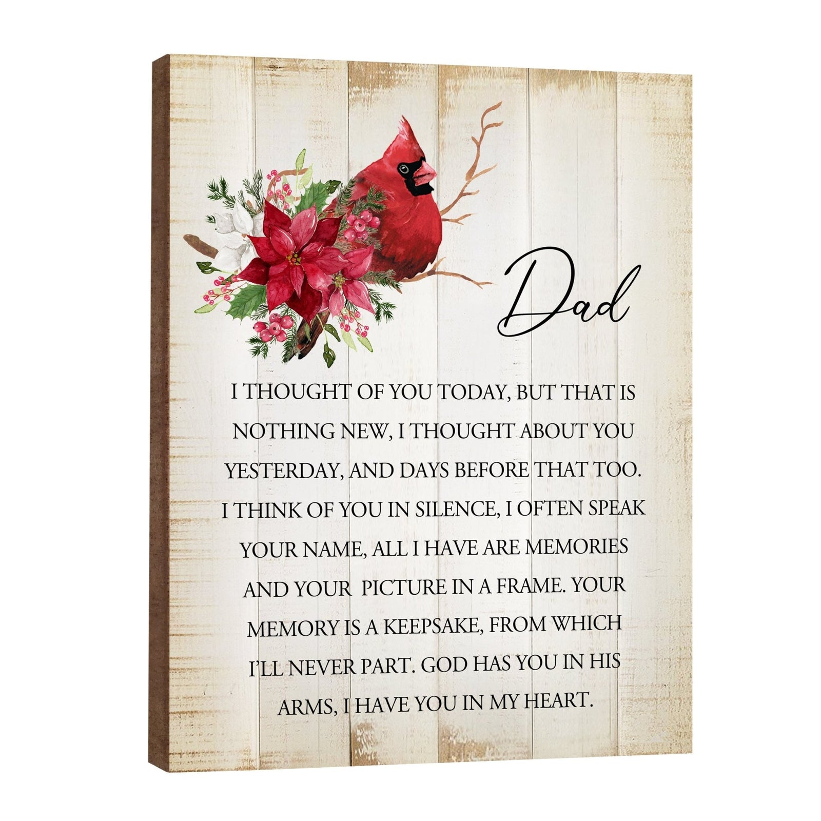 Cardinal-themed memorial decorations to keep the memory of your loved ones alive