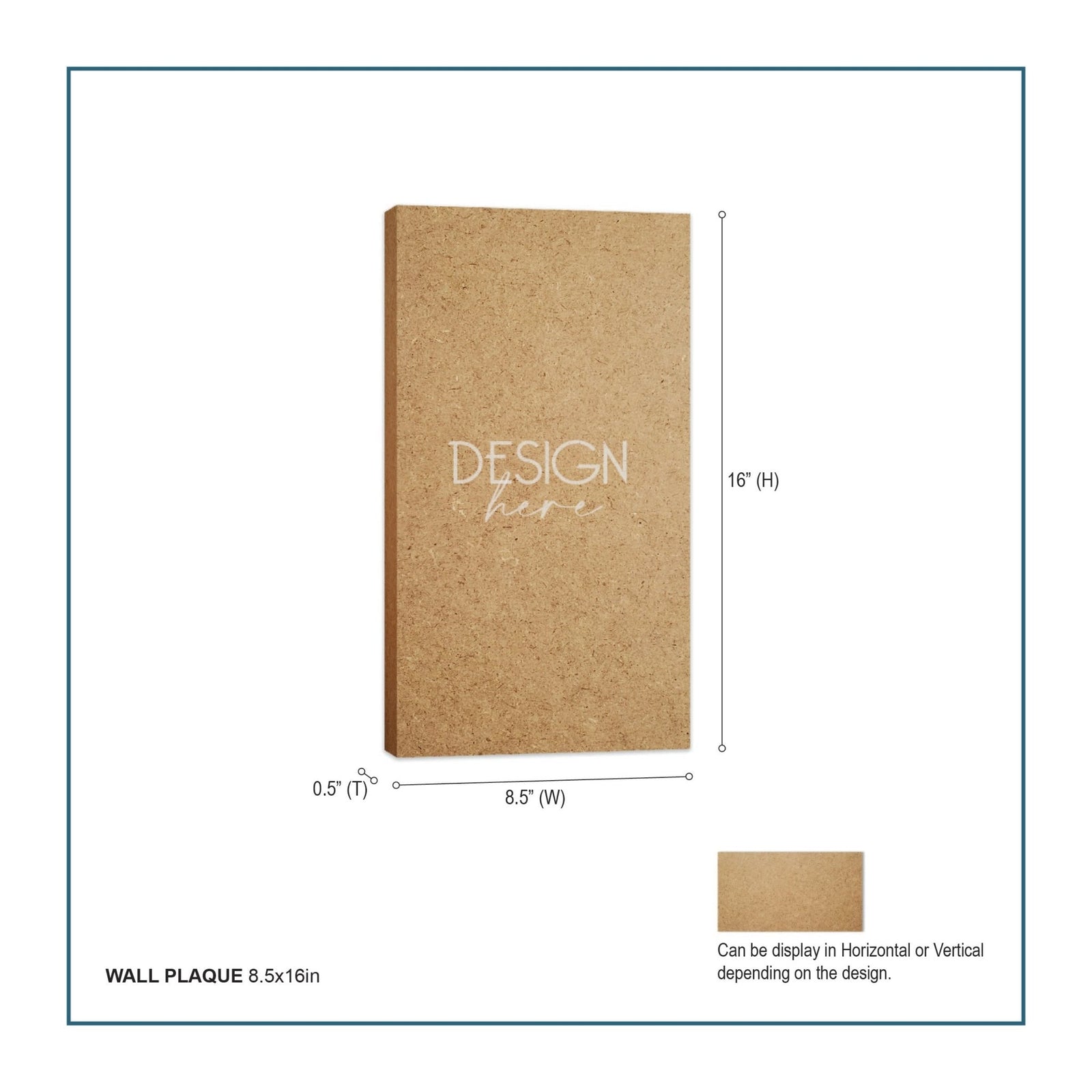 A comforting wooden memorial wall plaque