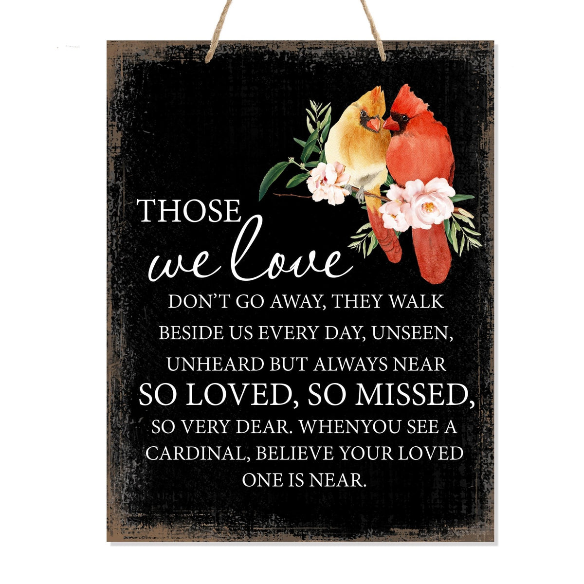 Wooden hanging memorial wall sign, a comforting reminder of the past, and a symbol of eternal love and remembrance.
