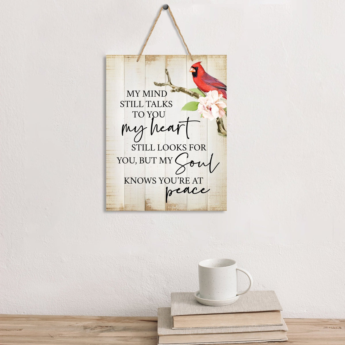 Beautiful wooden memorial signs - thoughtful loved one memorial gifts.