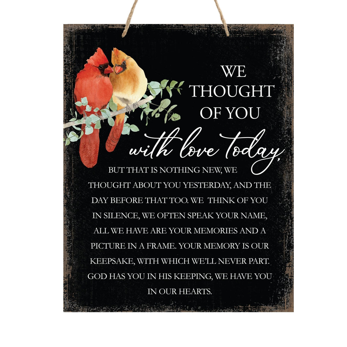 Handcrafted wooden memorial ribbon sign with a touching message, a meaningful way to remember loved ones and honor their memory.