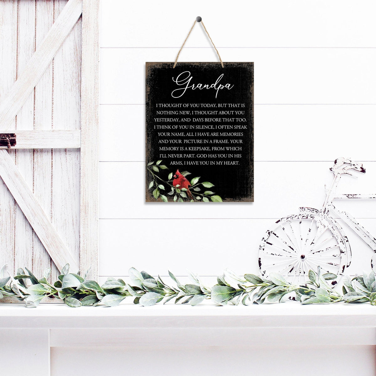 Handcrafted wooden memorial ribbon sign with a touching message, a meaningful way to remember loved ones and honor their memory.