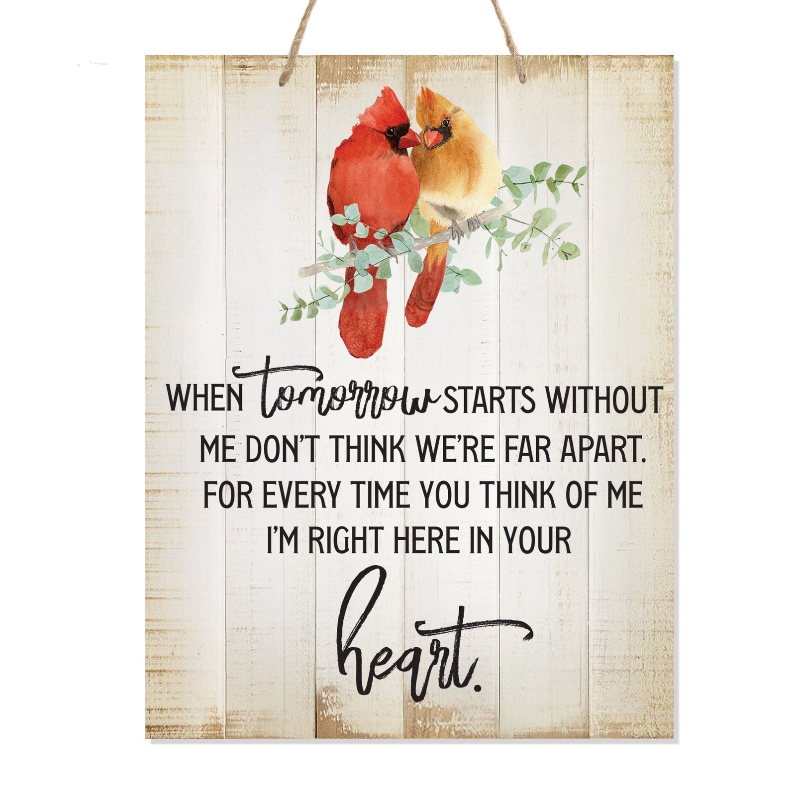 Beautiful wooden memorial signs - thoughtful loved one memorial gifts.
