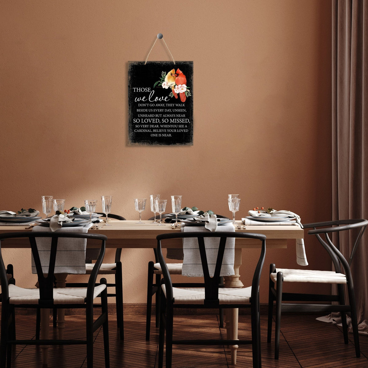 Beautiful wooden memorial signs - thoughtful loved one memorial gifts.