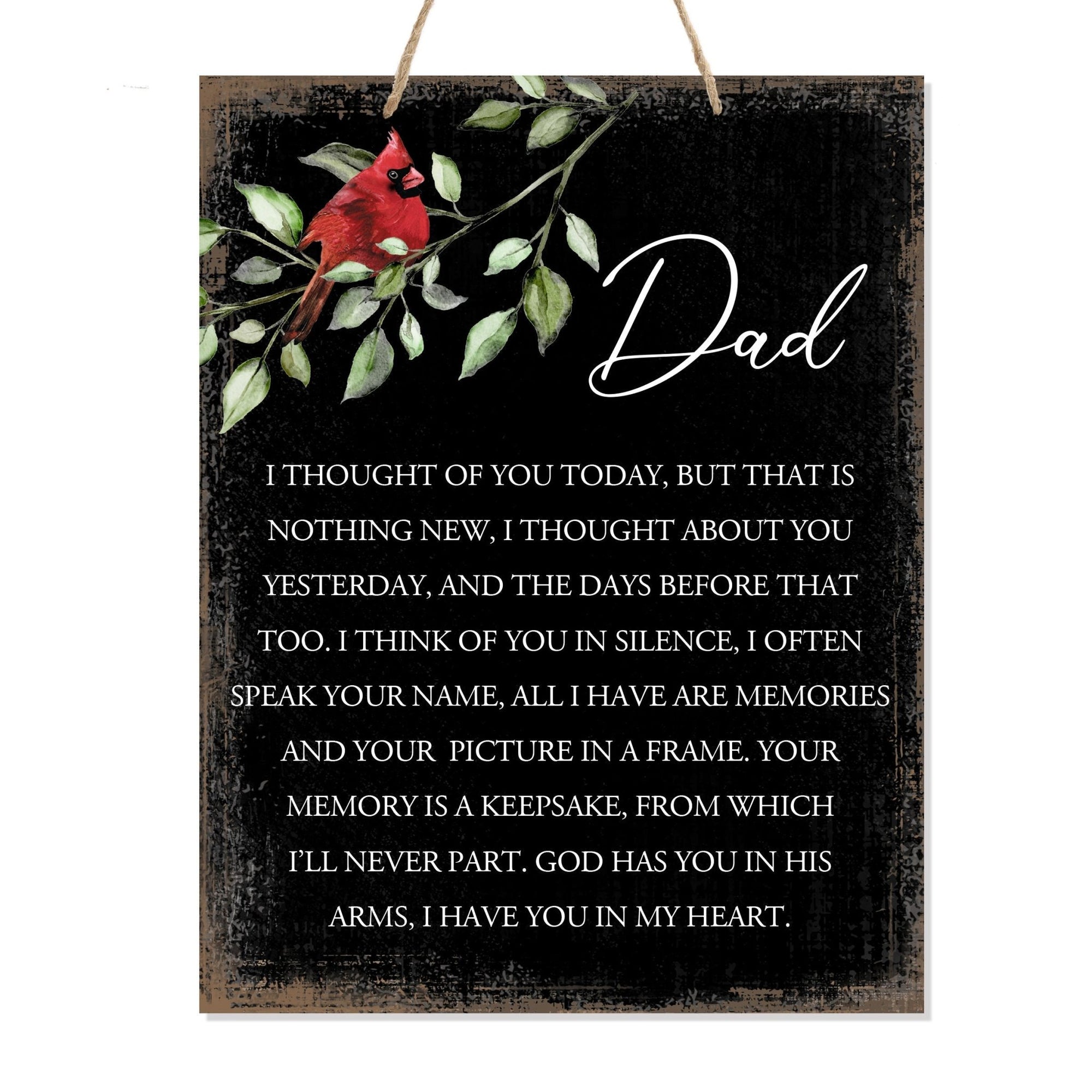 Beautiful wooden memorial signs - thoughtful loved one memorial gifts.