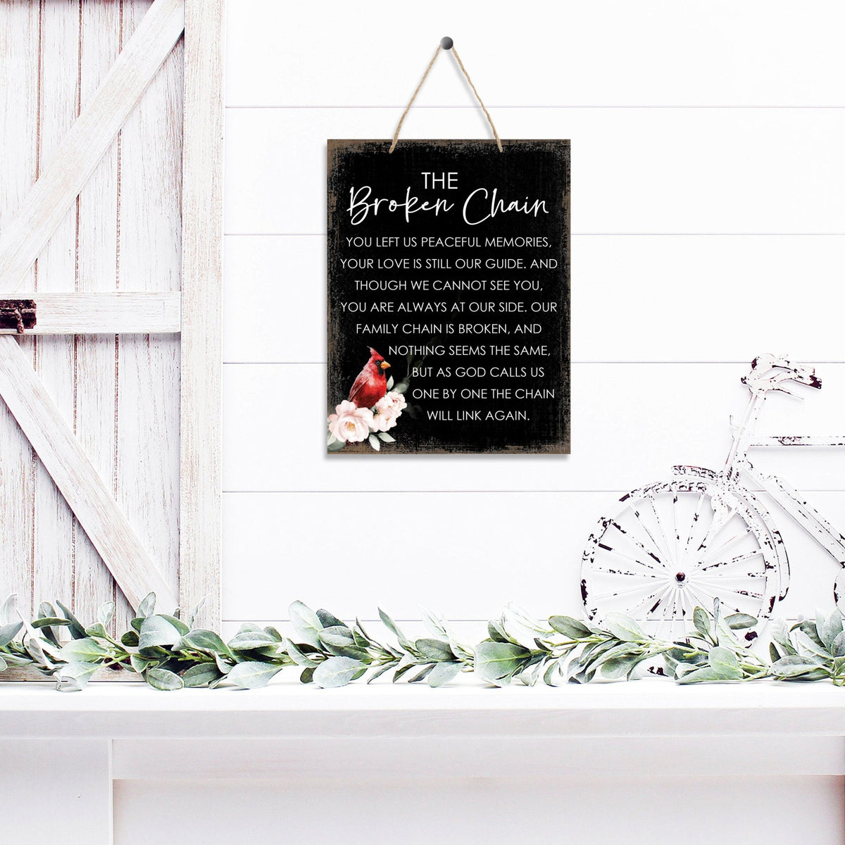 Beautiful wooden memorial signs - thoughtful loved one memorial gifts.