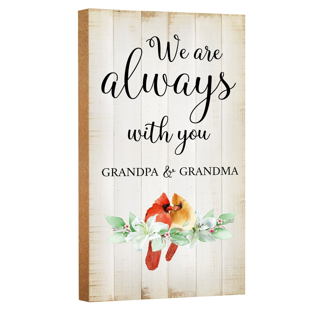 Wooden memorial plaque - a thoughtful gift for loss of a loved one.