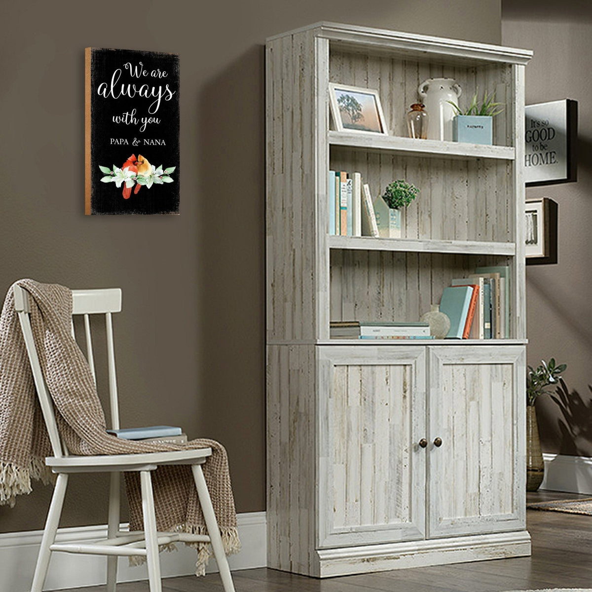 Wooden memorial plaque - a thoughtful gift for loss of a loved one.