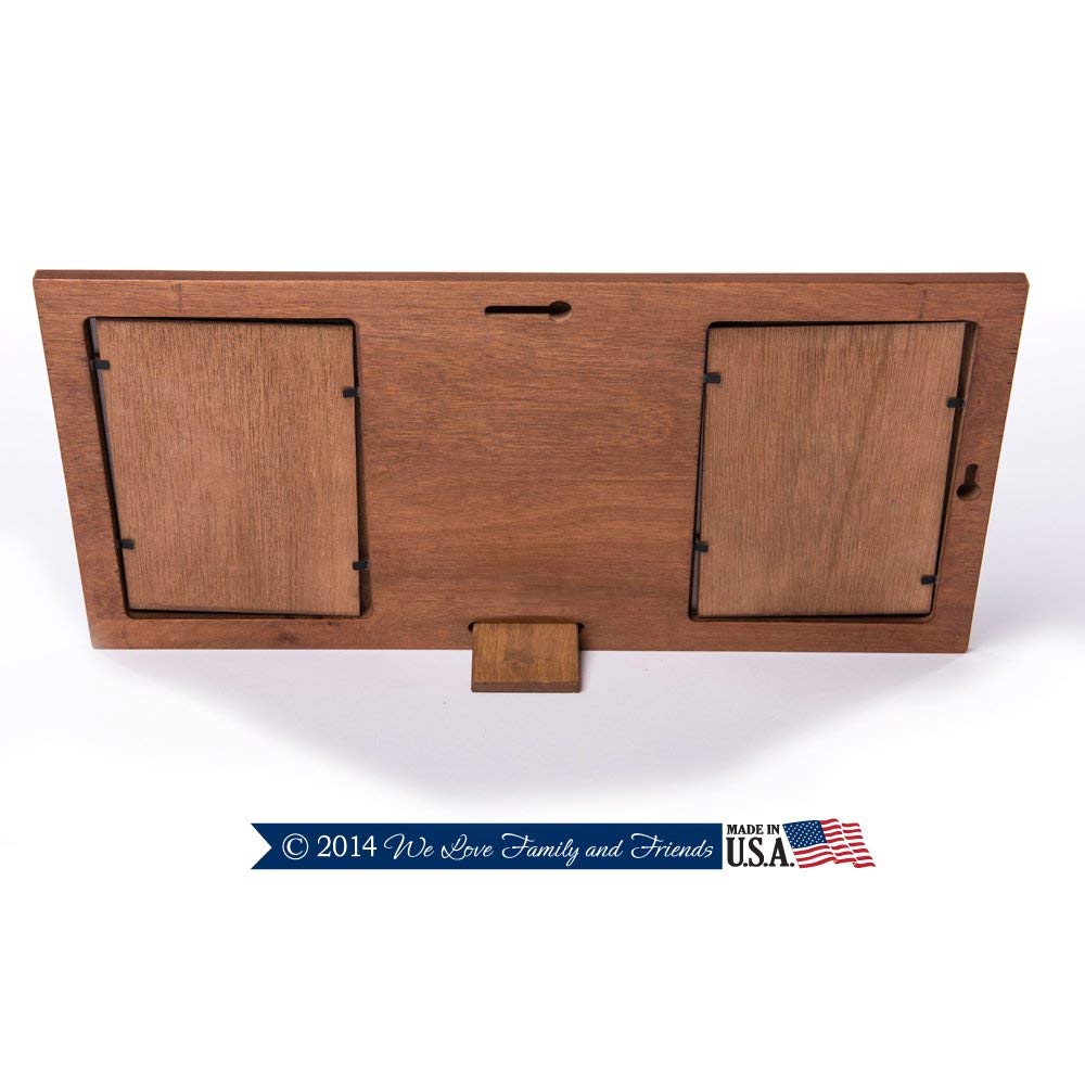 Unique Picture Frame for Couples 1st Wedding Anniversary Present