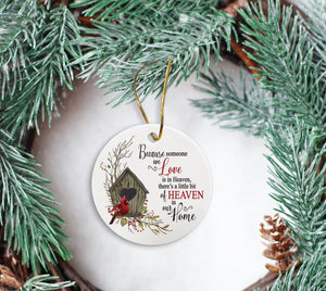 Ceramic Memorial Ornament for Loss of Loved One You Are In Heaven - LifeSong Milestones