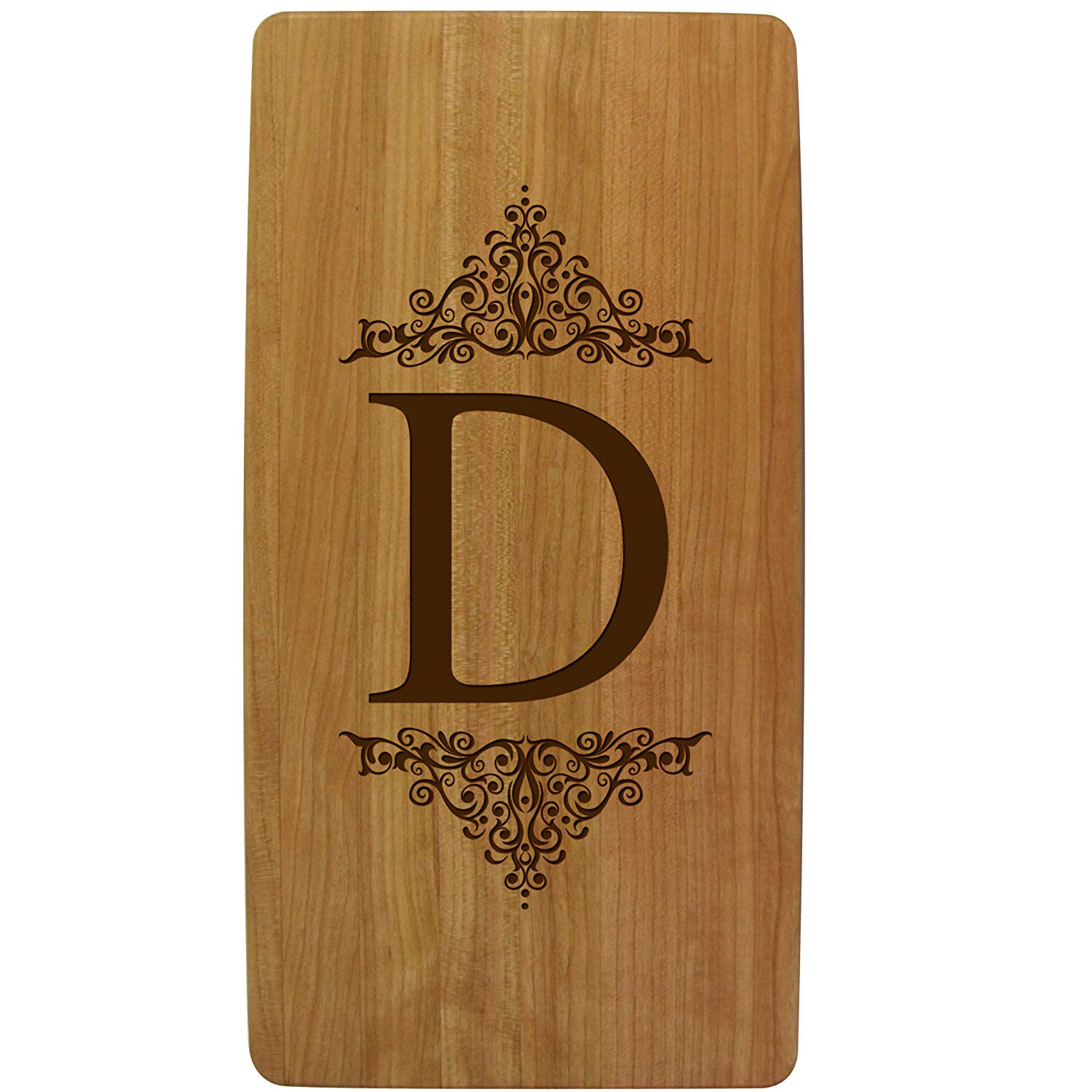 Wooden Cutting Board Initial Dots - Personalized Gallery