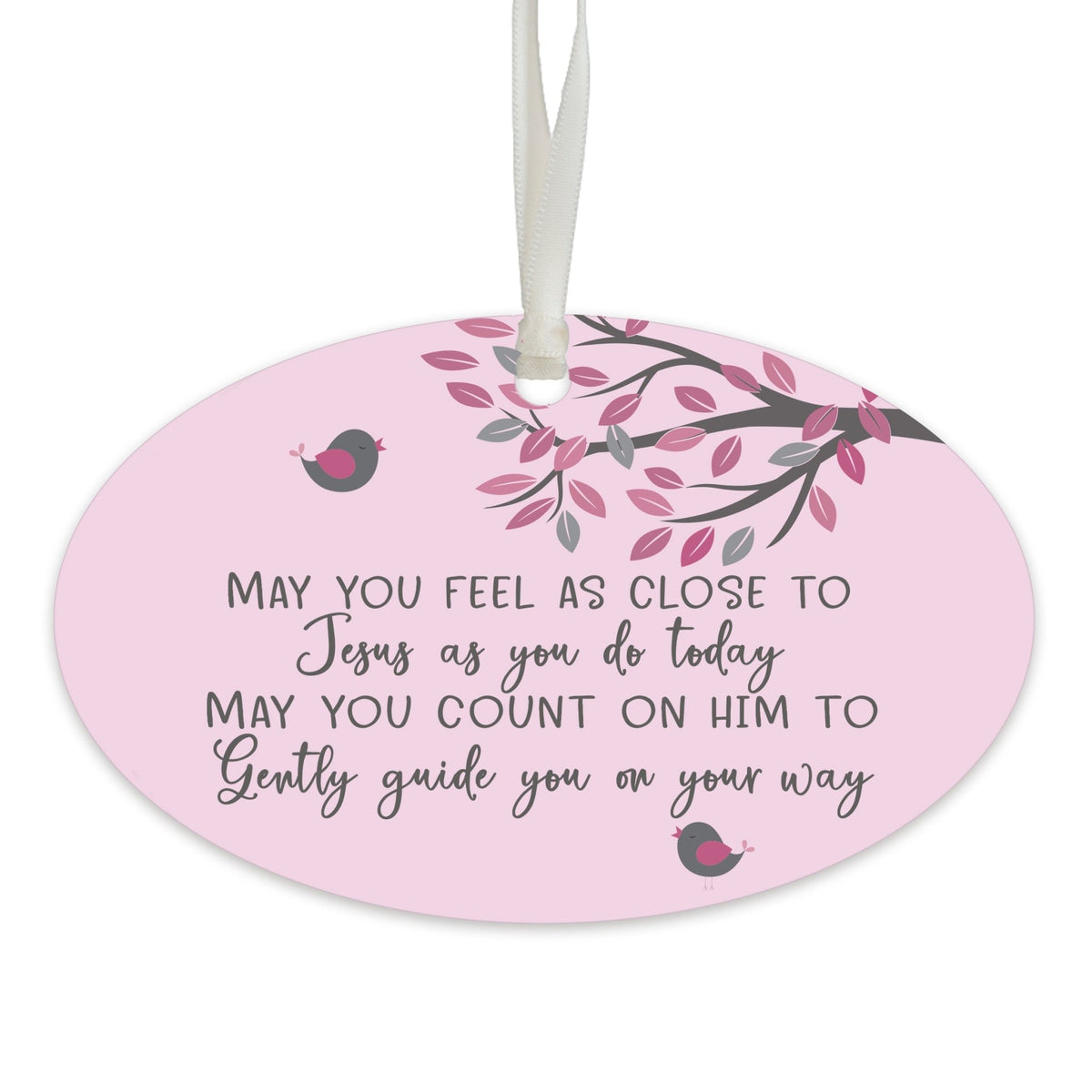 Child Baptism Hanging Ornament Verse Gift for Goddaughter - LifeSong Milestones