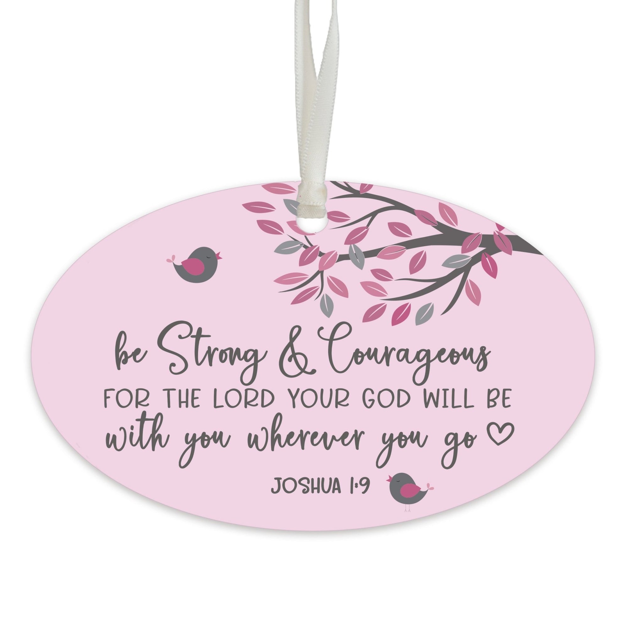 Child Baptism Hanging Ornament Verse Gift for Goddaughter - LifeSong Milestones