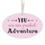 Child Baptism Pink Hanging Ornament Gift for Goddaughter - LifeSong Milestones