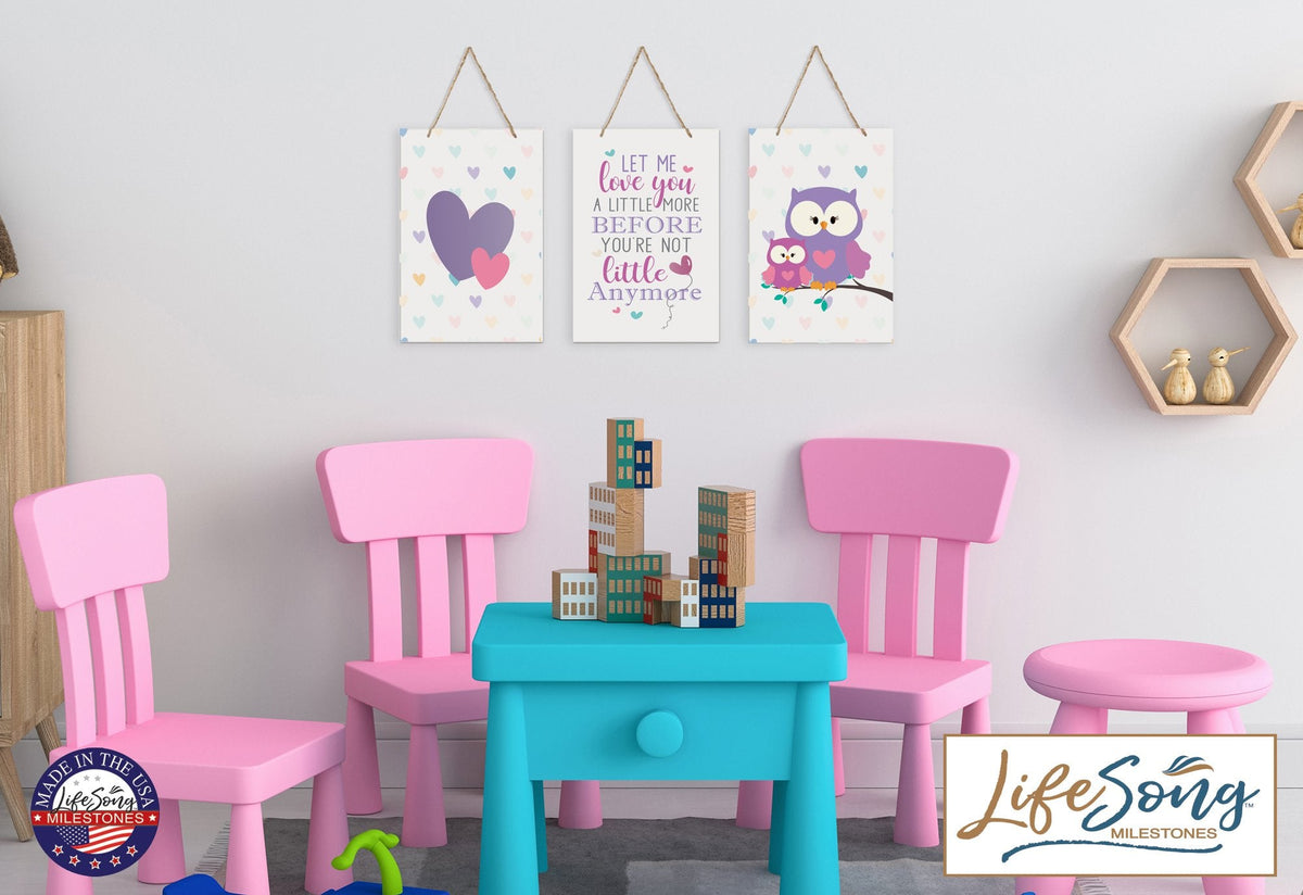 Childrens Wall Decor For Boys and Girls Bedroom - Nature - LifeSong Milestones