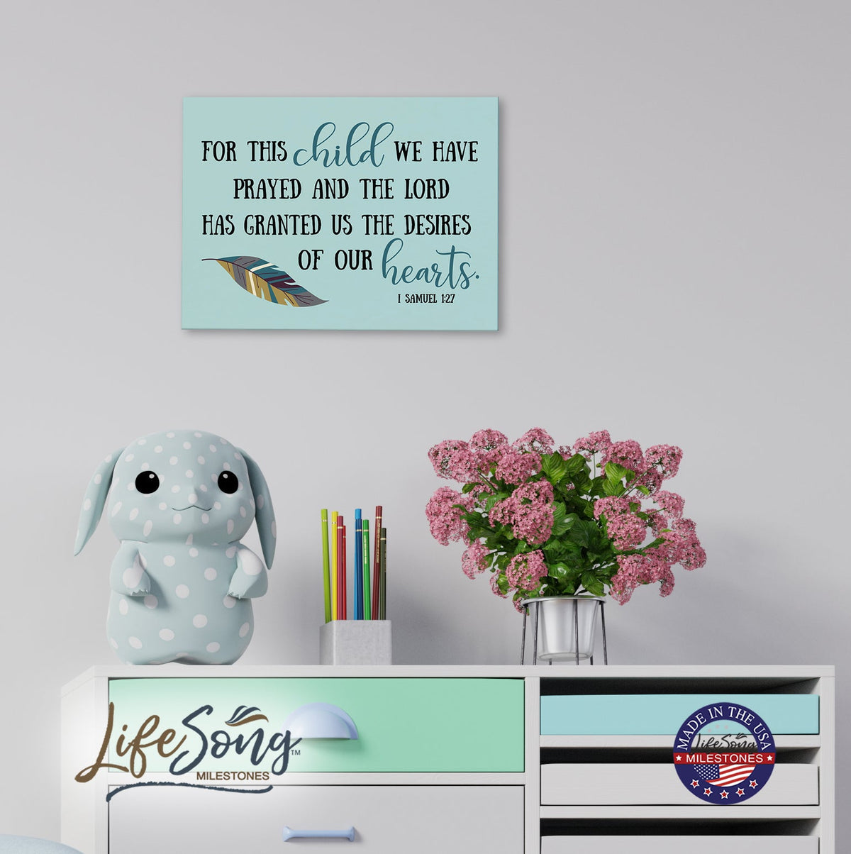 Children’s Wall Decor Sign Gift for Boys - LifeSong Milestones