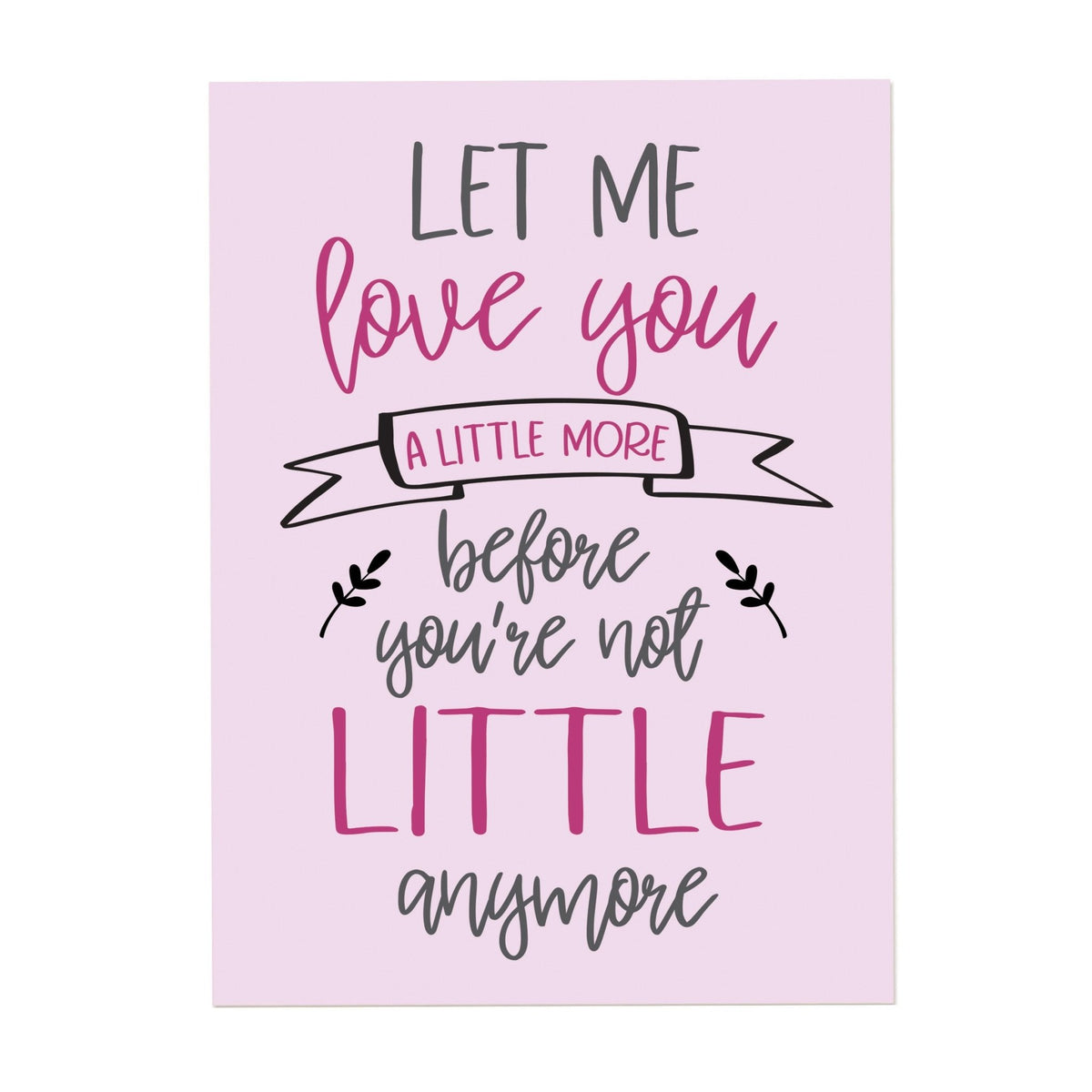 Children’s Wall Decor Sign Gift for Girls - LifeSong Milestones